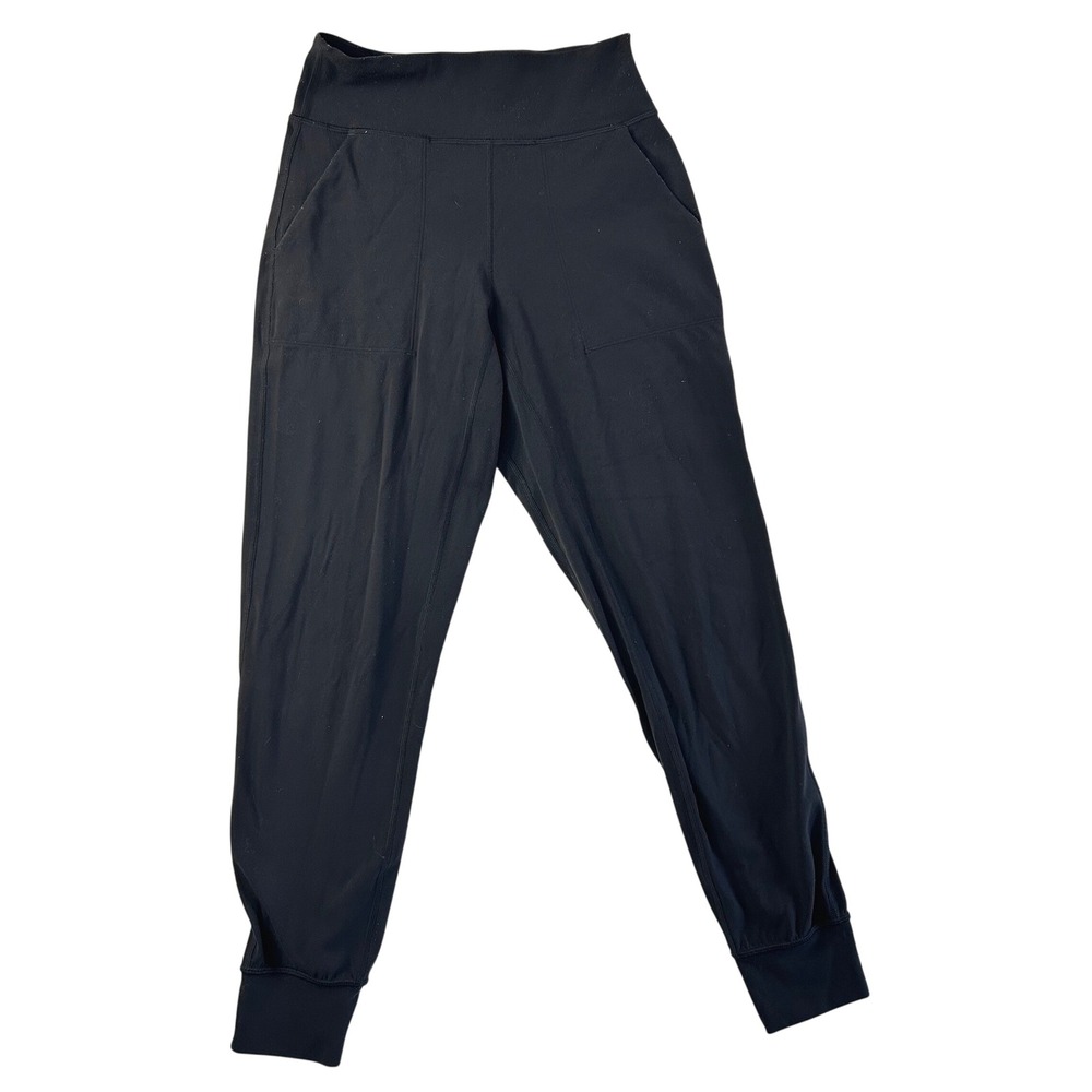 Lululemon Align Jogger Size 4 Athleisure Clean Girl Black High Rise Pants